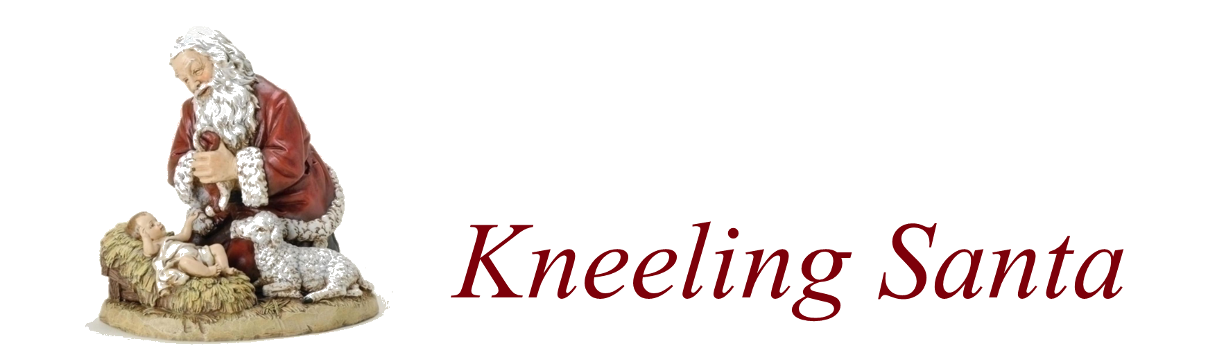 Kneeling Santa