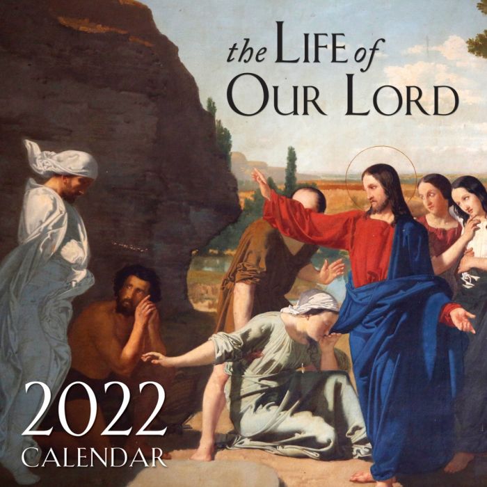 2022 The Life Of Our Lord Wall Calendar