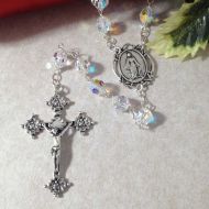 8mm Swarovski Round Rosary