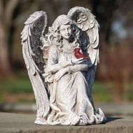 Memorial Angel Cardinal Statue 11"