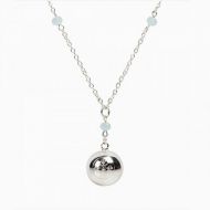 Angel Chime Silver Necklace