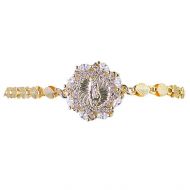 Our Lady of Guadalupe Crystal Bracelet