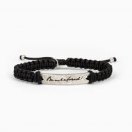 Be Not Afraid JPII Signature Bracelet Silver