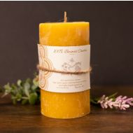 Beeswax Pillar Candle