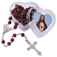 535 Sacred Heart Rose Scented Rosary