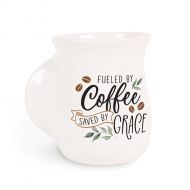 Fueled by Coffee Saved by Grace Cozy Mug
