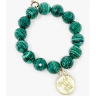 God is With You Malachite Bracelet