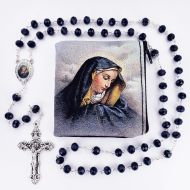 Our Lady of Sorrows Rosary and Pouch