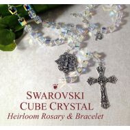 Swarovski Crystal Cube Rosary
