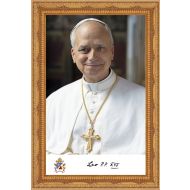 Pope Leo XIV Official Vatican Portrait w Signature