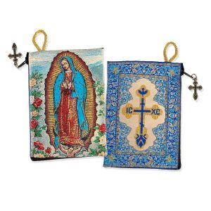 Our Lady of Guadalupe Icon Rosary Pouch