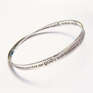 St. Patrick Sterling Mobius Bracelet