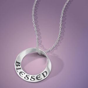 Blessed Sterling Mobius Necklace