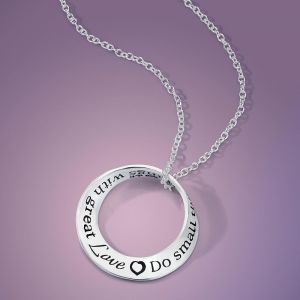 Do Small Things Sterling Mobius Necklace