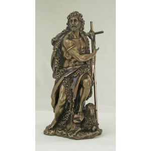 Bronze St. John the Baptist 10"