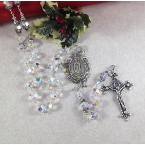 10mm Swarovski Crystal Guadalupe Rosary