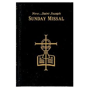 St. Joseph's Sunday Missal- Black Hardcover