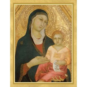 Virgin and Child Iconesque Christmas Cards
