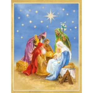 Gifts of The Three Kings Christmas Cards