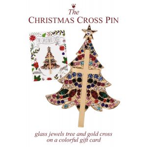 719 The Christmas Cross Pin