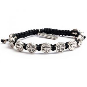 ACM102 St Benedict Blessings Men's Bracelet