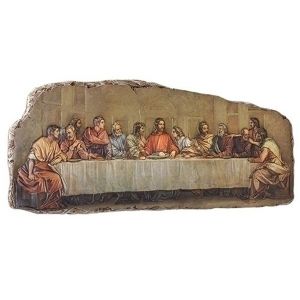 556 Last Supper Wall Plaque