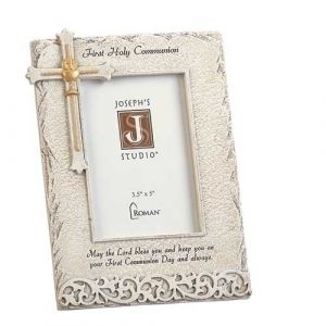 Communion Frame White Gold