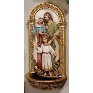 Holy Family Holy Water Font