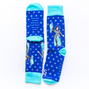 Saint Joan of Arc Socks