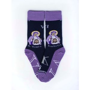 Saint Veronica Socks