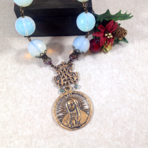 16mm Opalite Guadalupe Necklace
