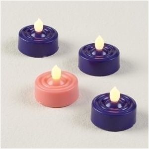 Battery Powered Advent Tea Lights