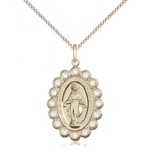 Miraculous Clear Crystal Necklace