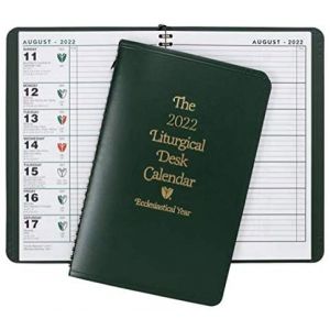 2022 Liturgical Desk Calendar