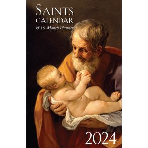 2024 Saints Calendar Daily Planner
