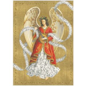 Musical Angel Christmas Cards