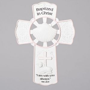 Girls Baptism Cross