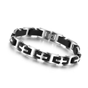 Men's Cross Stainless Steel Bracelet