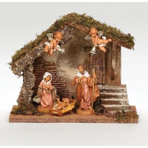 Fontanini 5pc Nativity with Creche