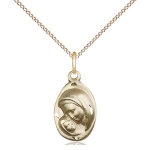 Madonna and Child Necklace