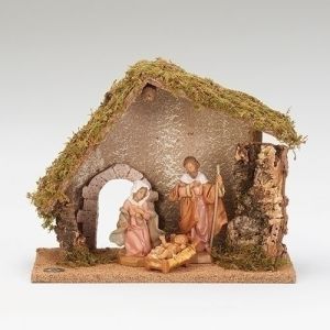 Fontanini 3pc with Creche Nativity