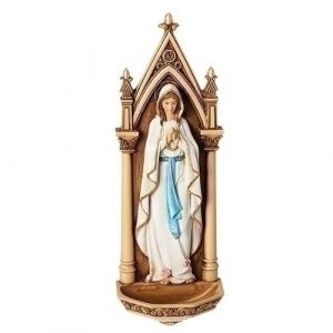 Our Lady of Lourdes Holywater Font