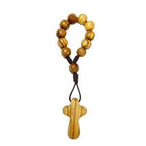 501 Olivewood One Decade Comfort Cross Rosary