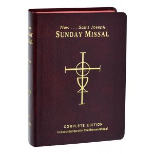 St Joseph Sunday Missal- Red Vinyl