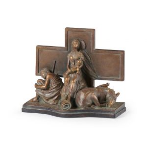 560 Flight Into Egypt Statue