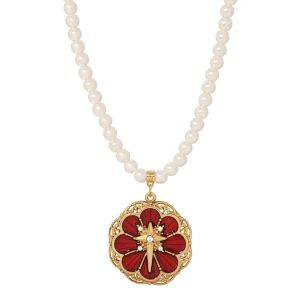 Star of Bethlehem La Pearla Necklace