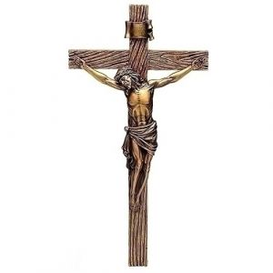 Antique Gold Crucifix