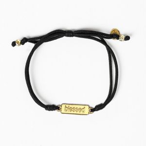 705 Blessed Bracelet Gold/Black