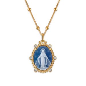 Miraculous Agate w/Crytals Necklace