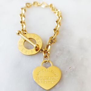 401 Guard Your Heart Charm Link Bracelet